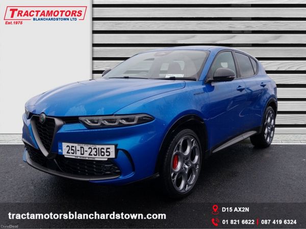 Alfa Romeo Tonale Hatchback, Petrol Plug-in Hybrid, 2025, Blue