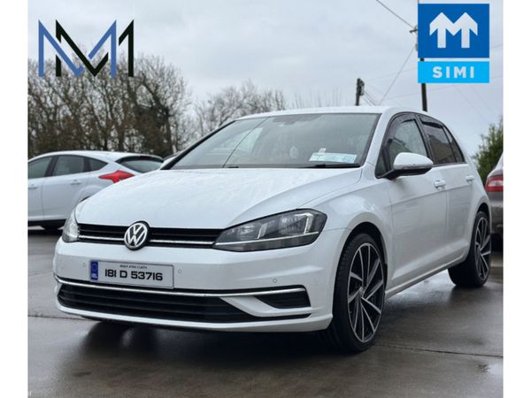 Volkswagen Golf Hatchback, Diesel, 2018, White