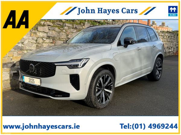 Volvo XC90 Estate, Petrol Plug-in Hybrid, 2025, Grey