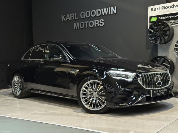 Mercedes-Benz E-Class Saloon, Petrol Plug-in Hybrid, 2025, Black