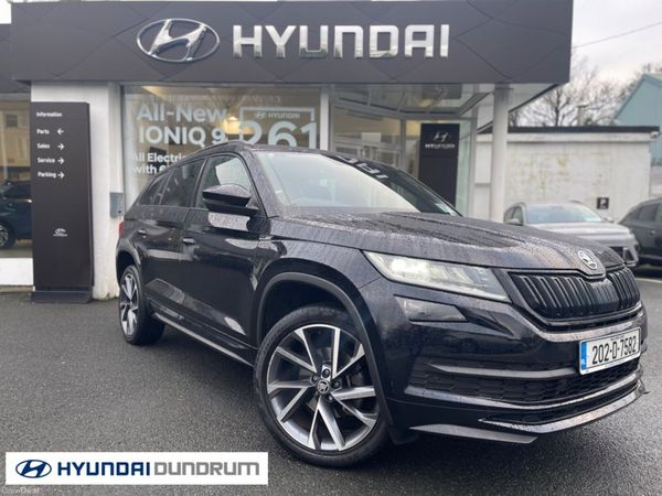 Skoda Kodiaq Estate, Petrol, 2020, Black