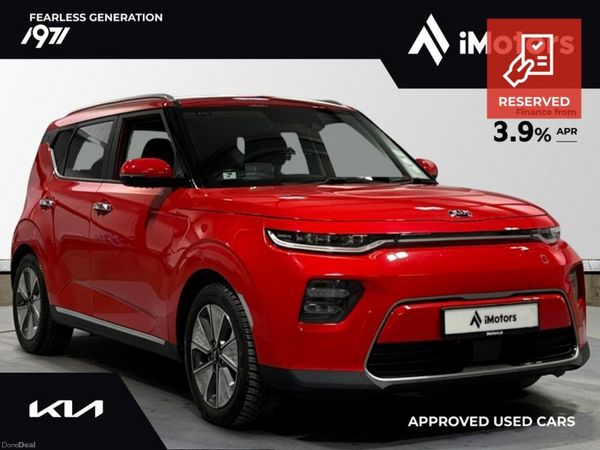 Kia e-Soul SUV, Electric, 2022, Red