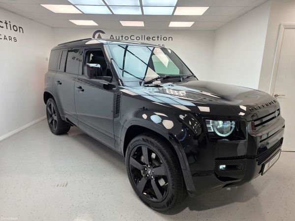 Land Rover Defender SUV, Petrol Plug-in Hybrid, 2025, Black