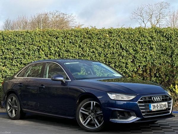 Audi A4 Saloon, Diesel, 2021, Blue