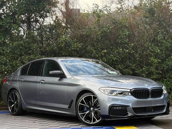 BMW 5-Series Saloon, Petrol Plug-in Hybrid, 2020, Grey