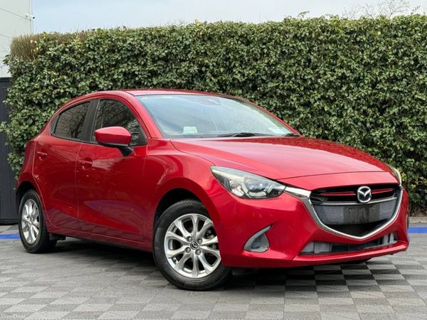 Mazda Demio Hatchback, Petrol, 2016, Red