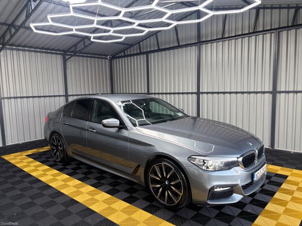 BMW 5-Series Saloon, Diesel, 2018, Blue