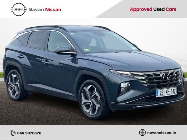 Hyundai Tucson SUV, Petrol Hybrid, 2022, Blue
