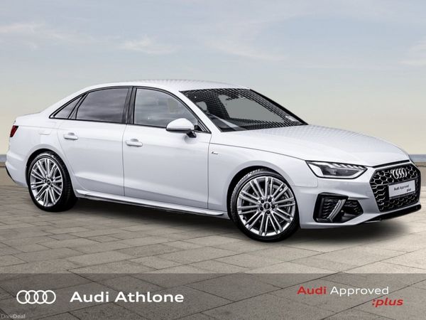 Audi A4 Saloon, Diesel, 2022, White