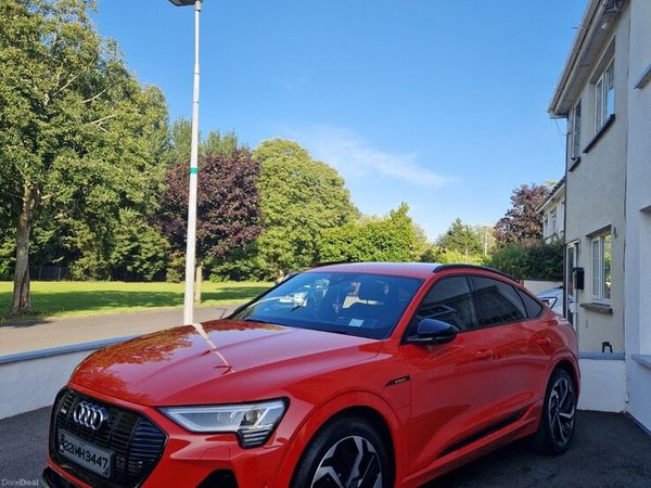 Audi e-tron Estate, Electric, 2022, Red