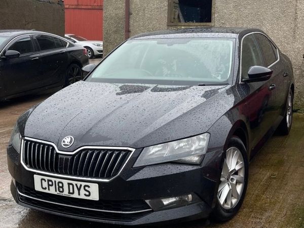 Skoda Superb Hatchback, Diesel, 2018, Black
