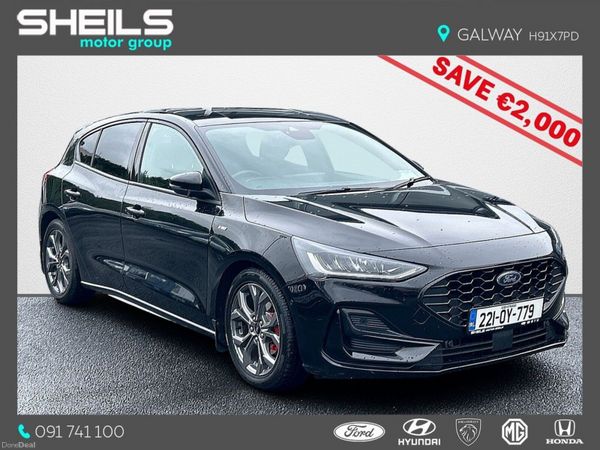 Ford Focus Hatchback, Diesel, 2022, Black