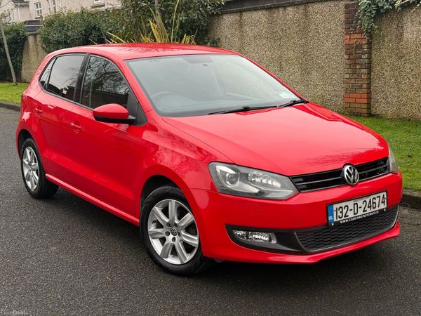 Volkswagen Polo Hatchback, Petrol, 2013, Red