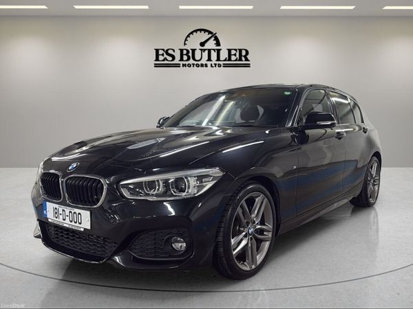 BMW 1-Series Hatchback, Diesel, 2018, Black