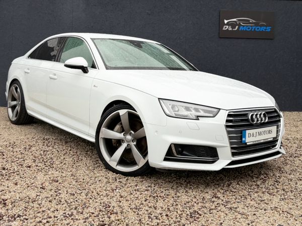 Audi A4 Saloon, Petrol, 2017, White