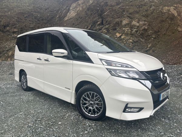 Nissan Serena MPV, Petrol Hybrid, 2018, White