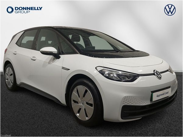 Volkswagen ID.3 Hatchback, Electric, 2022, White