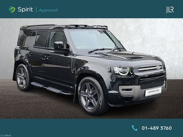 Land Rover Defender SUV, Petrol Hybrid, 2025, Black