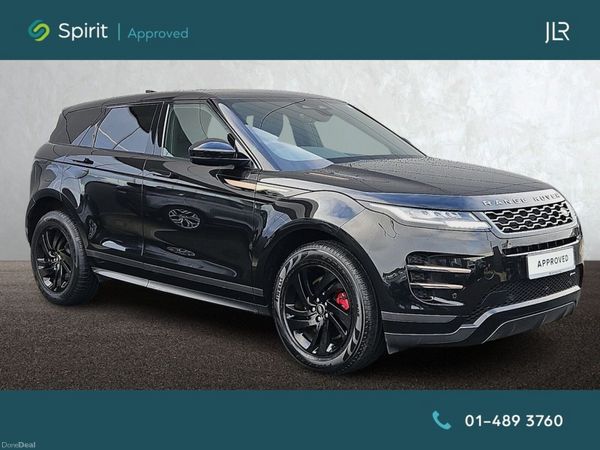 Land Rover Range Rover Evoque SUV, Petrol Hybrid, 2022, Black