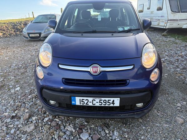 Fiat 500L MPV, Diesel, 2015, Blue