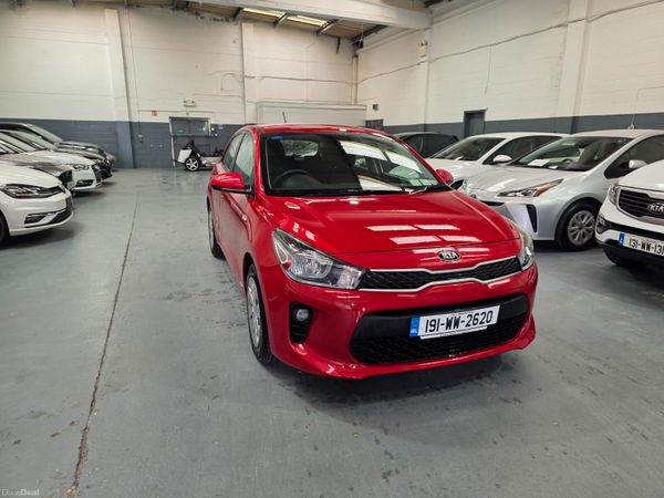 Kia Rio Hatchback, Petrol, 2019, Red