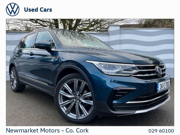 Volkswagen Tiguan SUV, Diesel, 2024, Blue