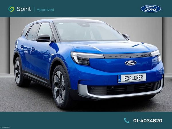 Ford Explorer SUV, Electric, 2026, Blue