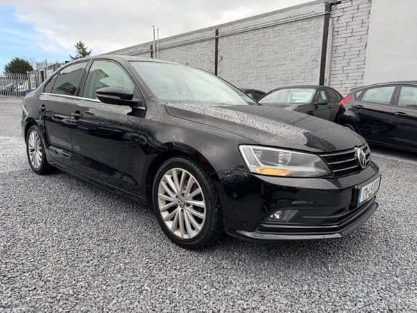 Volkswagen Jetta Saloon, Diesel, 2017, Black