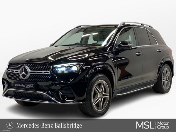 Mercedes-Benz GLE SUV, Diesel Plug-in Hybrid, 2024, Black