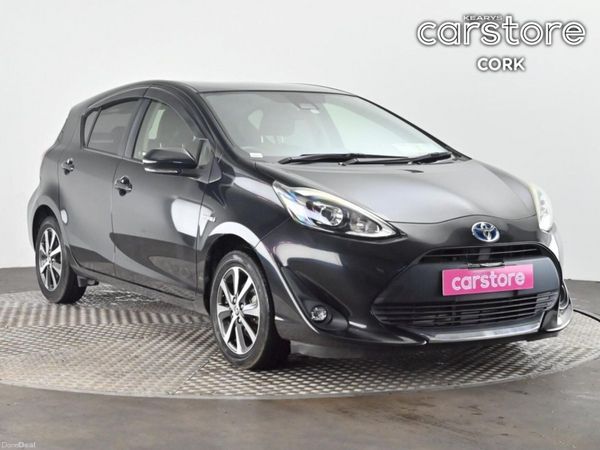 Toyota Aqua Hatchback, Petrol Hybrid, 2019, Black