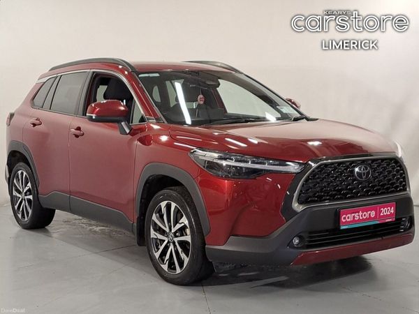 Toyota Corolla Cross Hatchback, Petrol Hybrid, 2024, Red