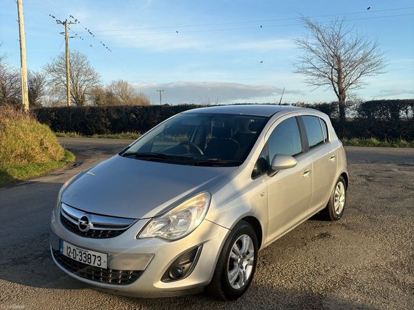 Opel Corsa Hatchback, Petrol, 2012, Silver