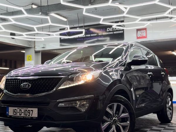 Kia Sportage SUV, Diesel, 2015, Black