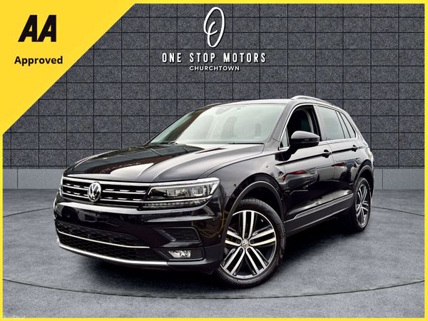 Volkswagen Tiguan SUV, Diesel, 2019, Black