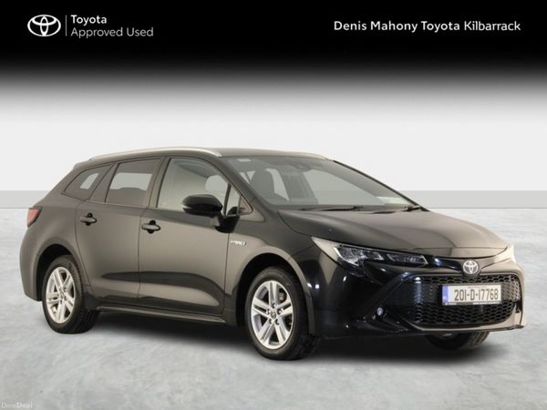 Toyota Corolla Estate, Petrol Hybrid, 2020, Black