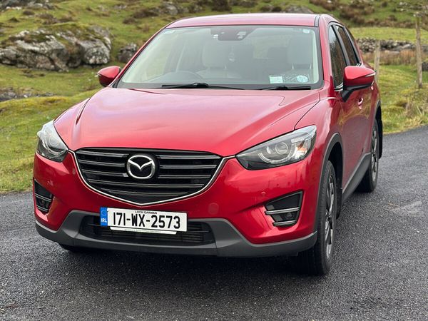 Mazda CX-5 SUV, Diesel, 2017, Red