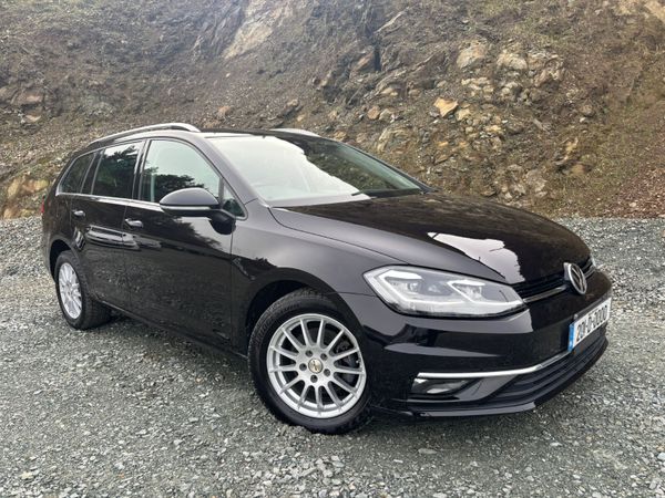 Volkswagen Golf Estate, Petrol, 2020, Black