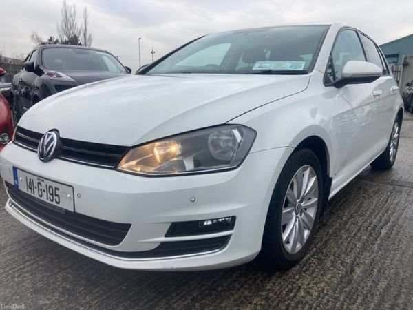 Volkswagen Golf Hatchback, Diesel, 2014, White