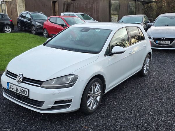 Volkswagen Golf Hatchback, Petrol, 2016, White