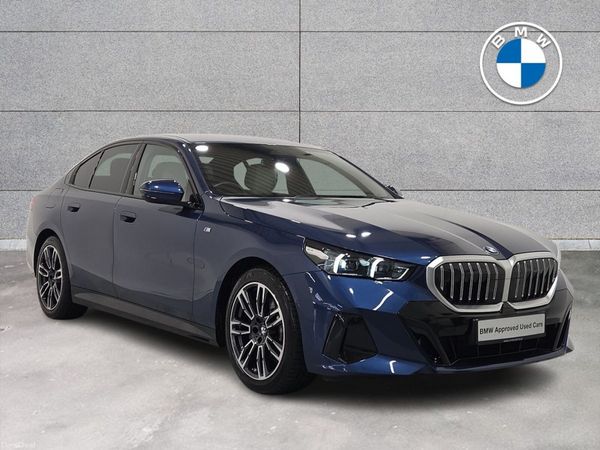 BMW 5-Series Saloon, Petrol, 2024, Blue