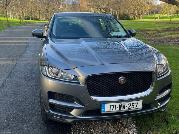 Jaguar F-Pace SUV, Diesel, 2017, Grey