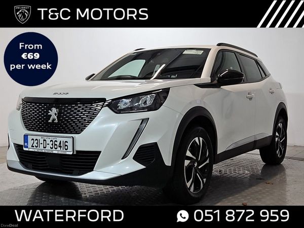 Peugeot 2008 SUV, Petrol, 2023, White