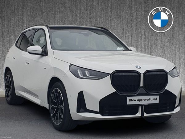 BMW X3 SUV, Petrol Plug-in Hybrid, 2025, White