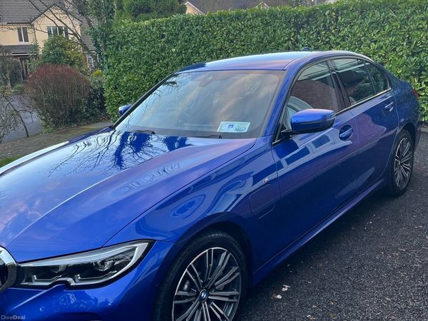 BMW 3-Series Saloon, Petrol Plug-in Hybrid, 2021, Blue
