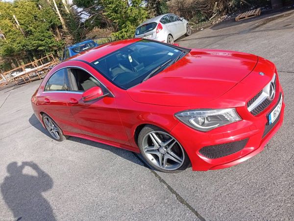 Mercedes-Benz CLA Saloon, Diesel, 2016, Red