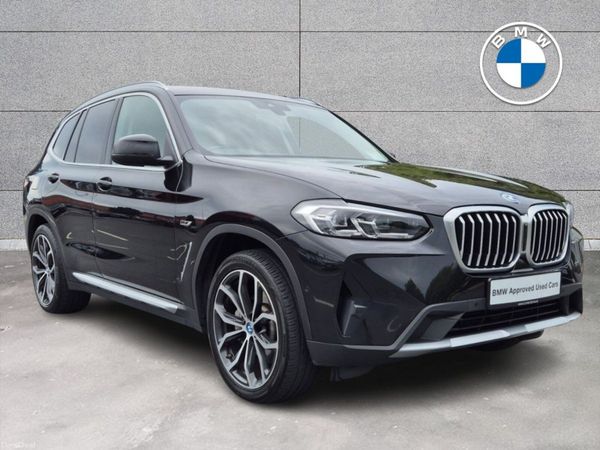 BMW X3 SUV, Petrol Plug-in Hybrid, 2022, Black