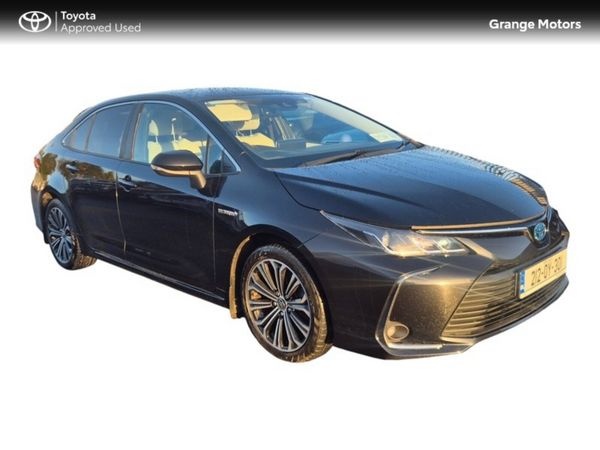 Toyota Corolla Saloon, Petrol Hybrid, 2021, Black