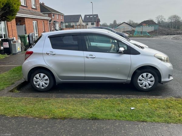 Toyota Vitz Hatchback, Petrol, 2012, Silver