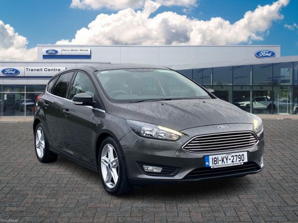 Ford Focus Hatchback, Petrol, 2018, Grey