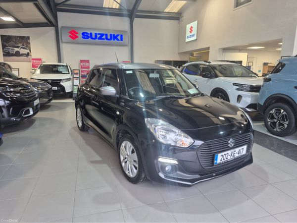 Suzuki Swift Hatchback, Petrol, 2020, Black